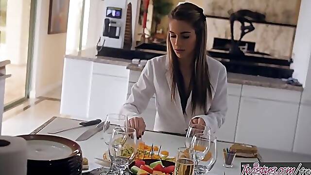 Jelena Jensen and Kimmy Granger could not hold back from passionately making love with each other