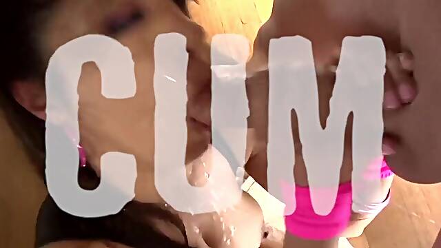 Tina Hot And Lucy Li In Crazy Cum Splattered Cumpilation Frottage Jousting And Frie