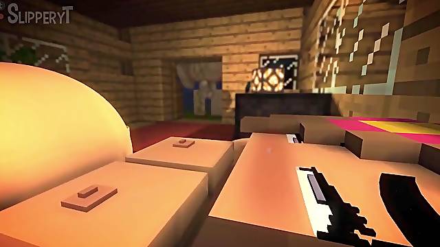 Minecraft Floozy Gets Banged