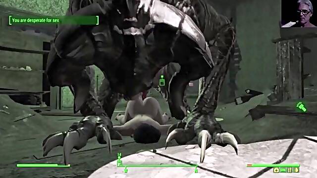 I'll Handle It Lads-Deathclaw Super Soldier CG Animated Monster Sex Fallout 4