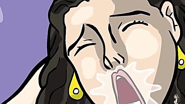 Mrs. Hani – The Lebanese Teacher with Wide Haunches