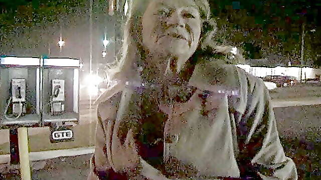 Three cocks jerking off in grandmother's face