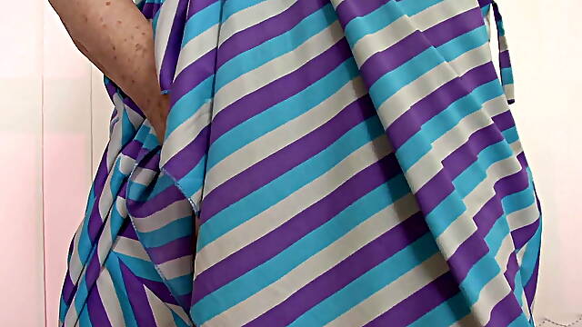 Sexy curvy granny with perfect tits and tight hairy pussy