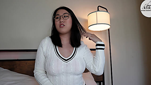 Shy Nerdy Asian Girlfriend Tofu Is a Secret Nympho