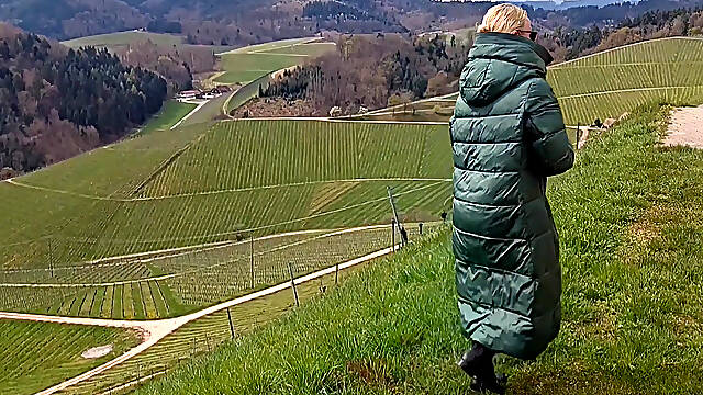 Mature Blonde Wife Enjoys Sex After Walk