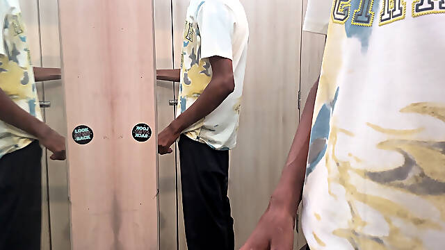Indian shemale giving blowjob