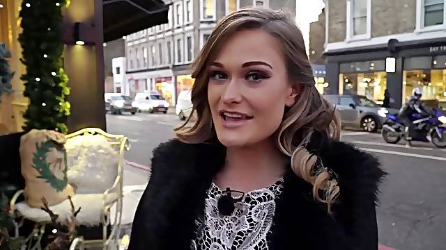 Cum thirsty Honour May moans while two dudes take turns fucking her